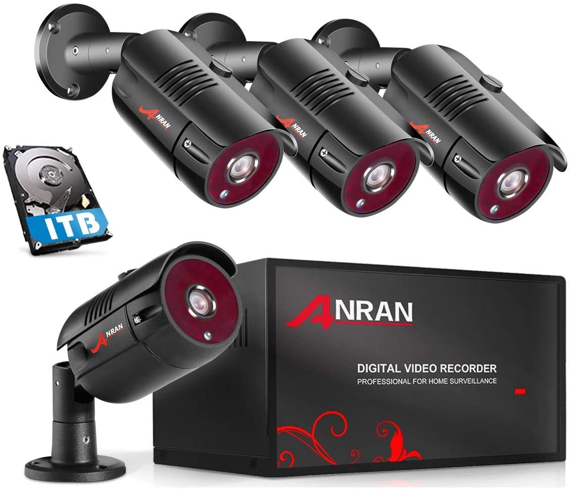 Anran Channel P Home Security Camera System Ch Cctv Dvr Recorder